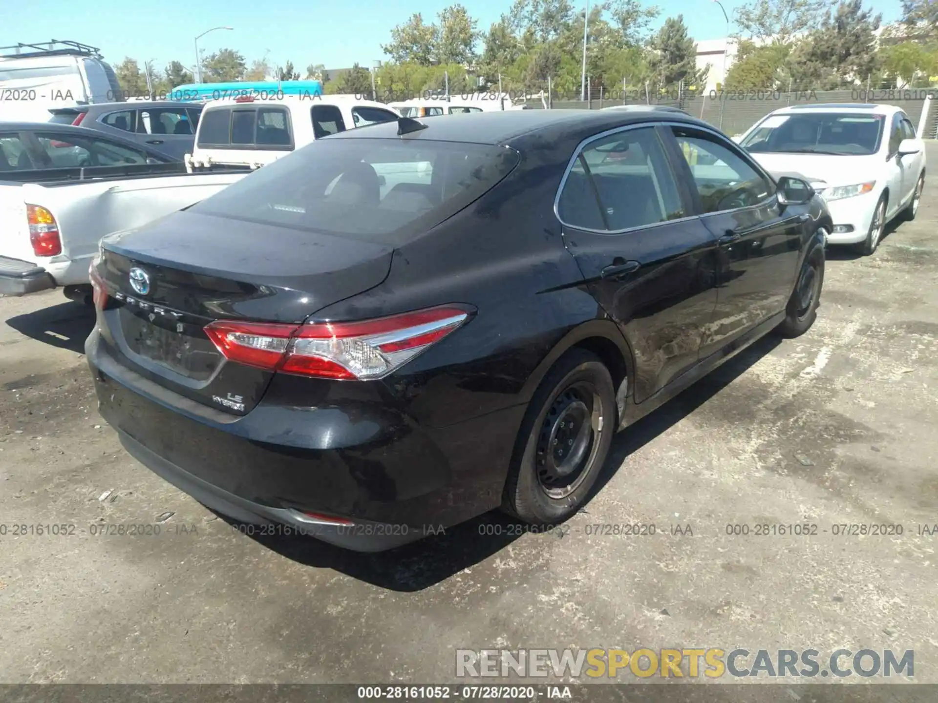 4 Photograph of a damaged car 4T1B31HK2KU009074 TOYOTA CAMRY 2019