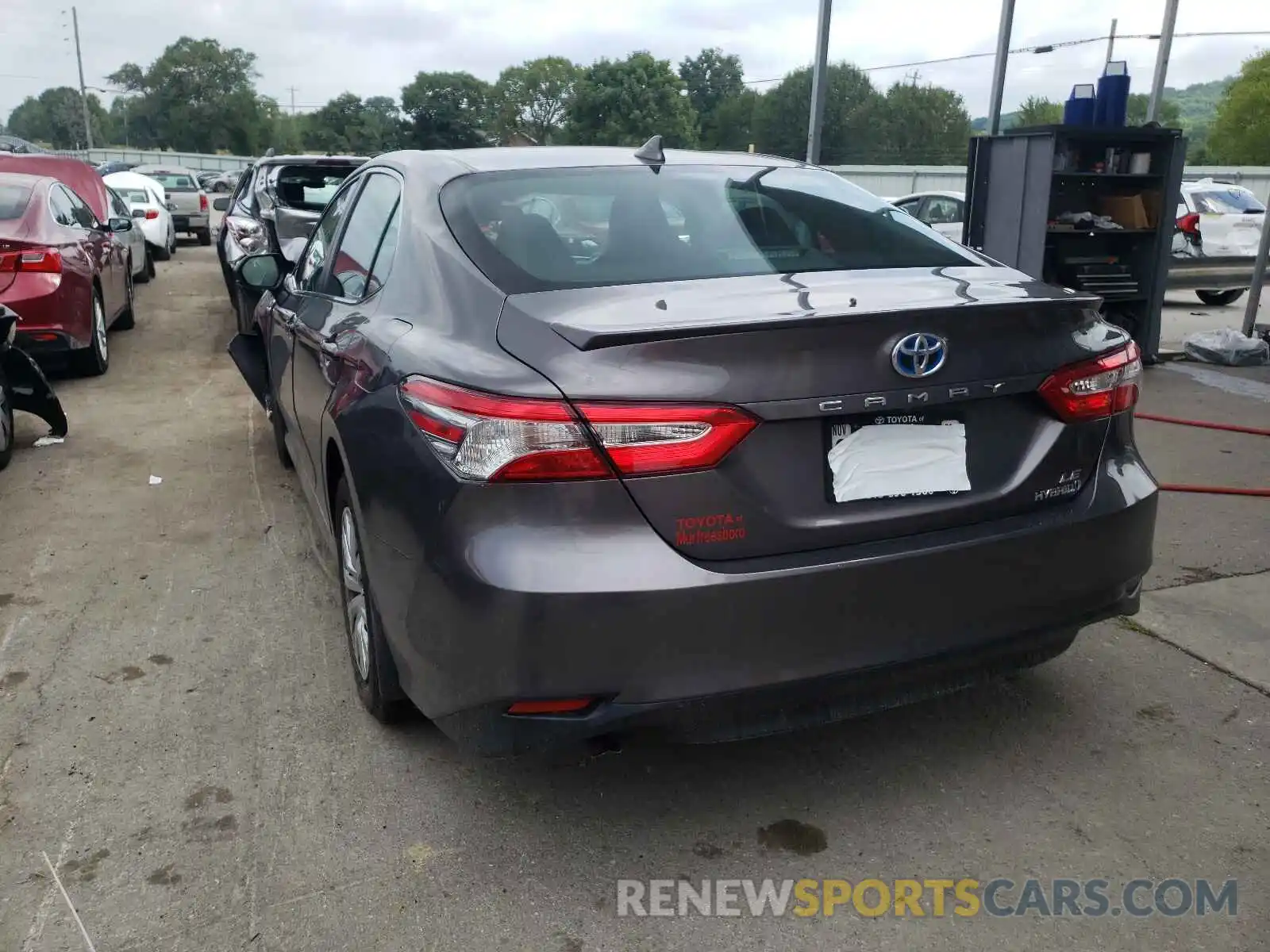 3 Photograph of a damaged car 4T1B31HK2KU508716 TOYOTA CAMRY 2019