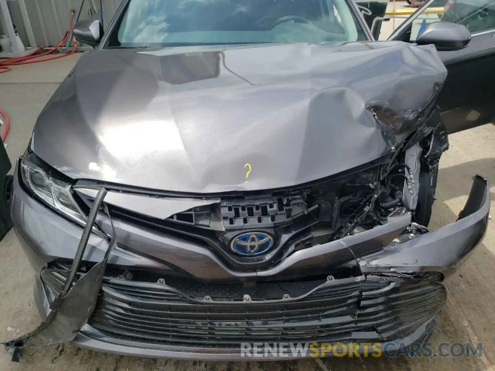 7 Photograph of a damaged car 4T1B31HK2KU508716 TOYOTA CAMRY 2019