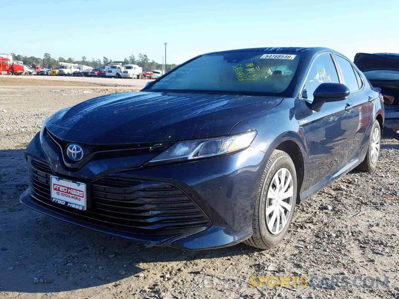 2 Photograph of a damaged car 4T1B31HK2KU509039 TOYOTA CAMRY 2019