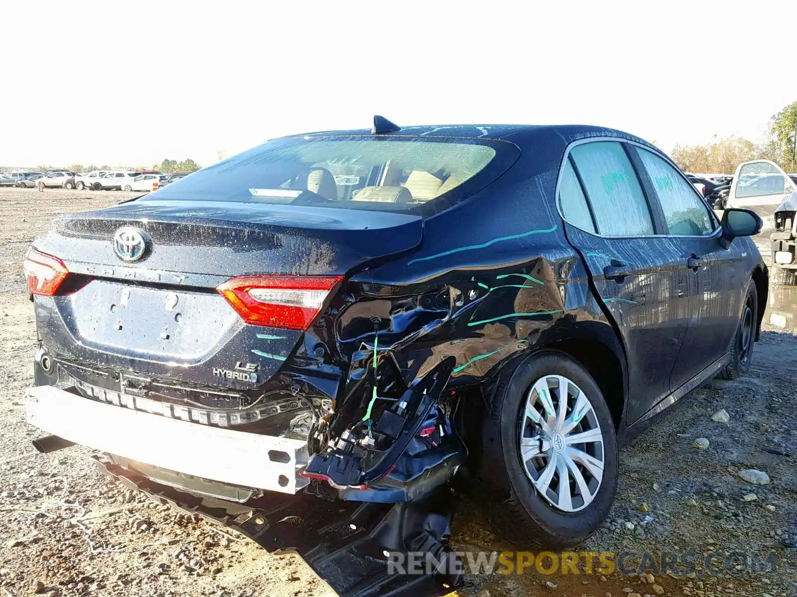 4 Photograph of a damaged car 4T1B31HK2KU509039 TOYOTA CAMRY 2019