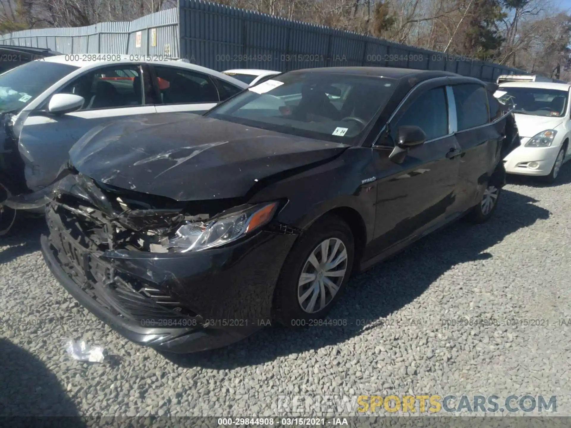 2 Photograph of a damaged car 4T1B31HK2KU509462 TOYOTA CAMRY 2019