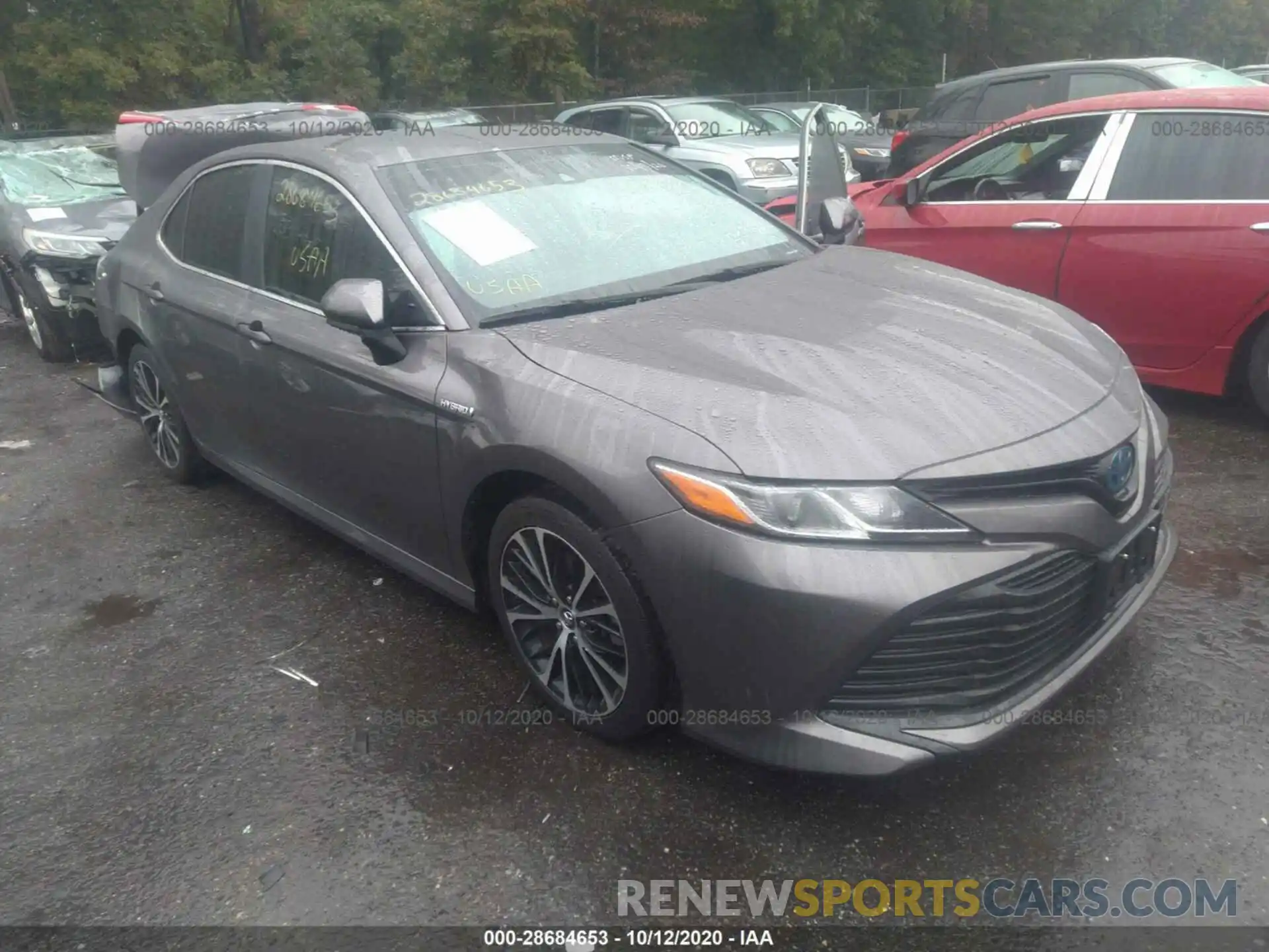 1 Photograph of a damaged car 4T1B31HK2KU509560 TOYOTA CAMRY 2019