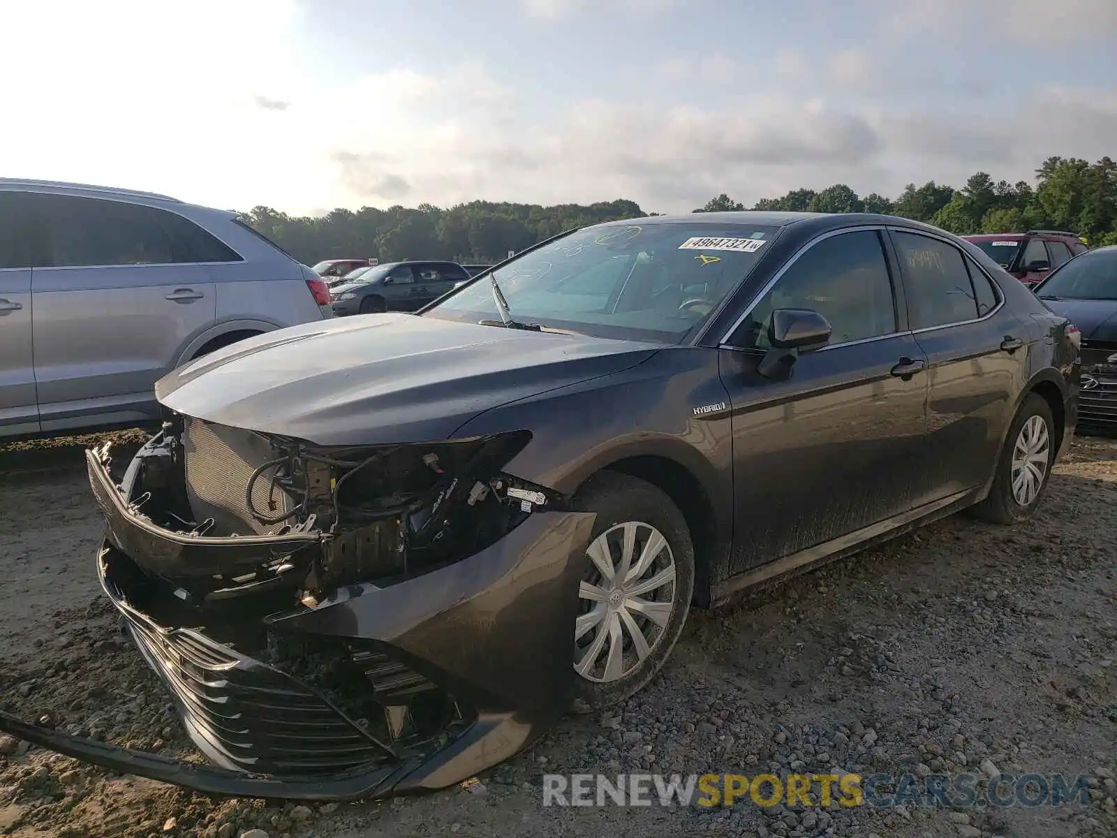 2 Photograph of a damaged car 4T1B31HK2KU510613 TOYOTA CAMRY 2019