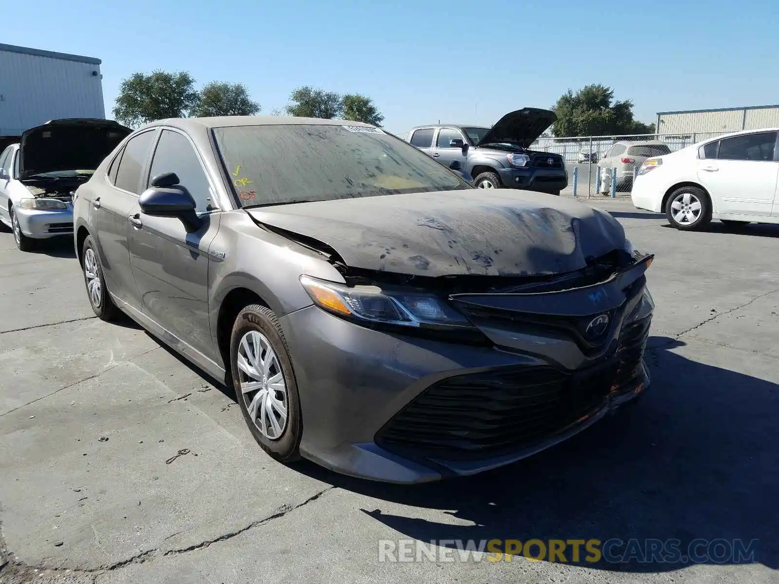 1 Photograph of a damaged car 4T1B31HK2KU513530 TOYOTA CAMRY 2019