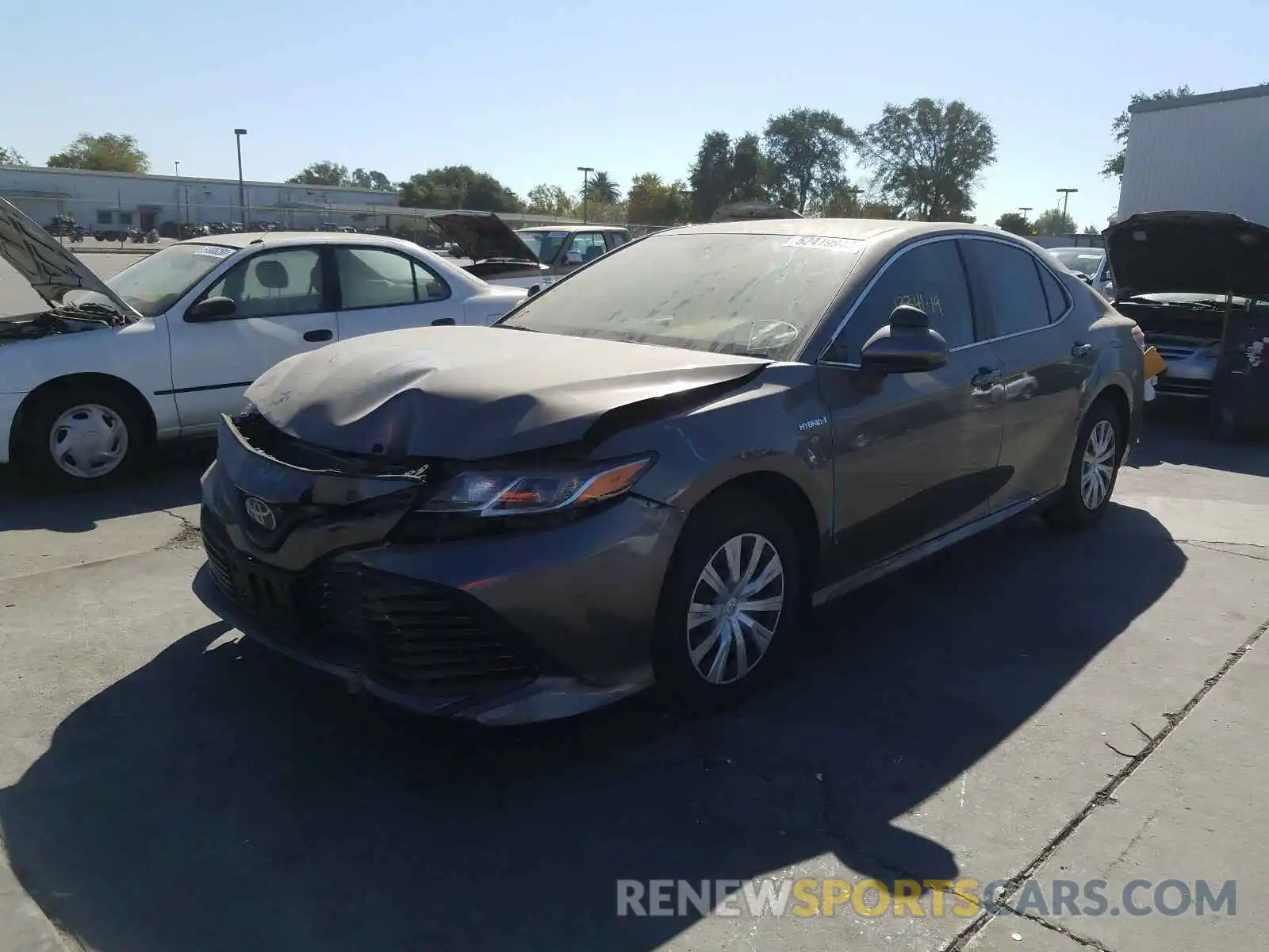 2 Photograph of a damaged car 4T1B31HK2KU513530 TOYOTA CAMRY 2019