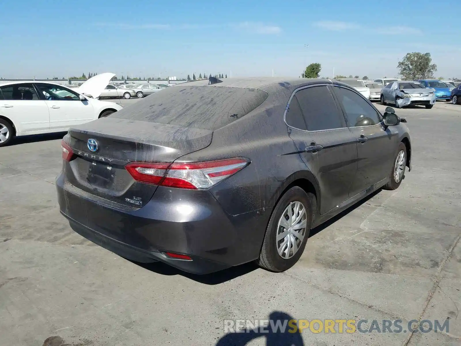 4 Photograph of a damaged car 4T1B31HK2KU513530 TOYOTA CAMRY 2019