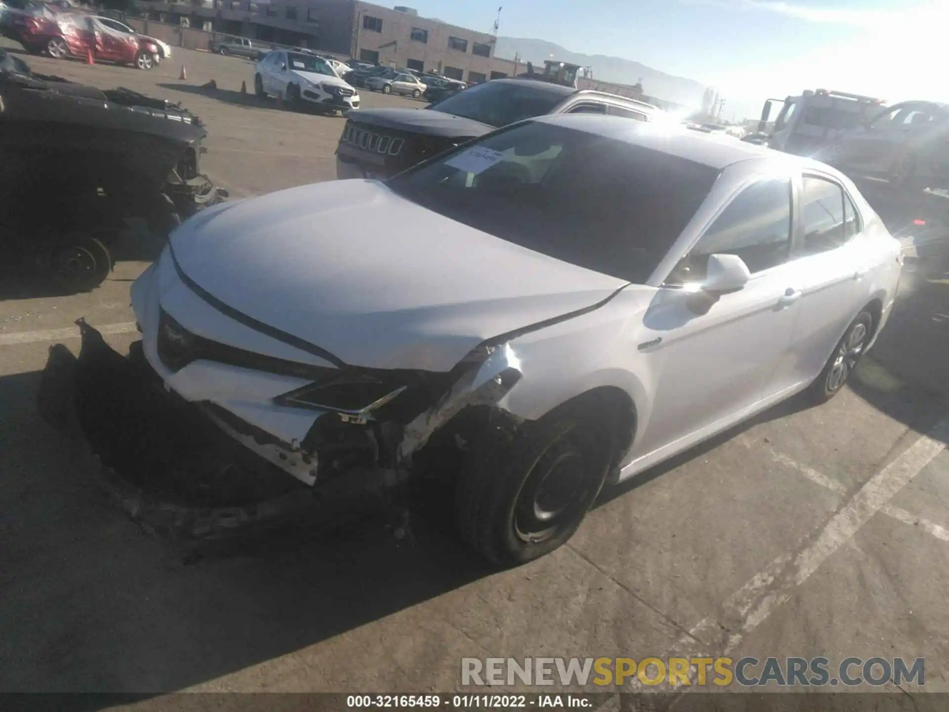 2 Photograph of a damaged car 4T1B31HK2KU514337 TOYOTA CAMRY 2019