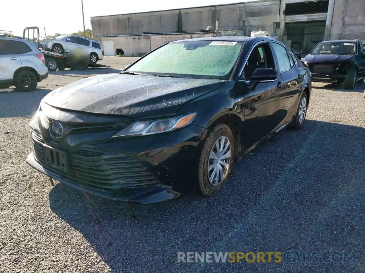 2 Photograph of a damaged car 4T1B31HK2KU515102 TOYOTA CAMRY 2019