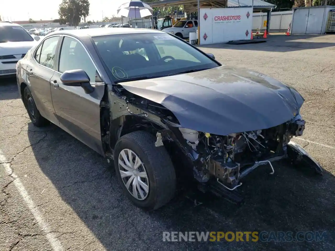 1 Photograph of a damaged car 4T1B31HK2KU516119 TOYOTA CAMRY 2019