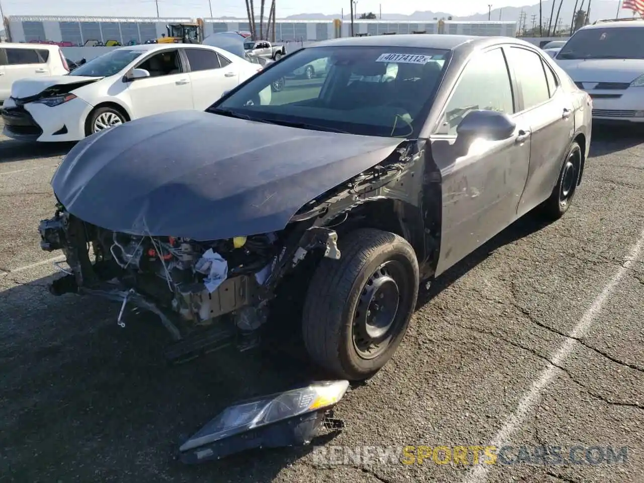 2 Photograph of a damaged car 4T1B31HK2KU516119 TOYOTA CAMRY 2019