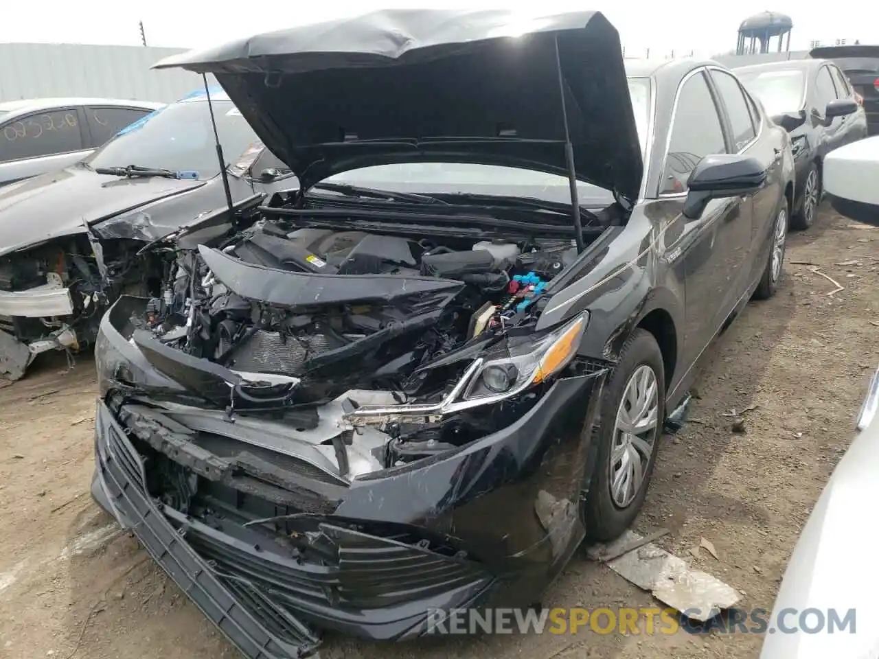 2 Фотография поврежденного автомобиля 4T1B31HK2KU516301 TOYOTA CAMRY 2019