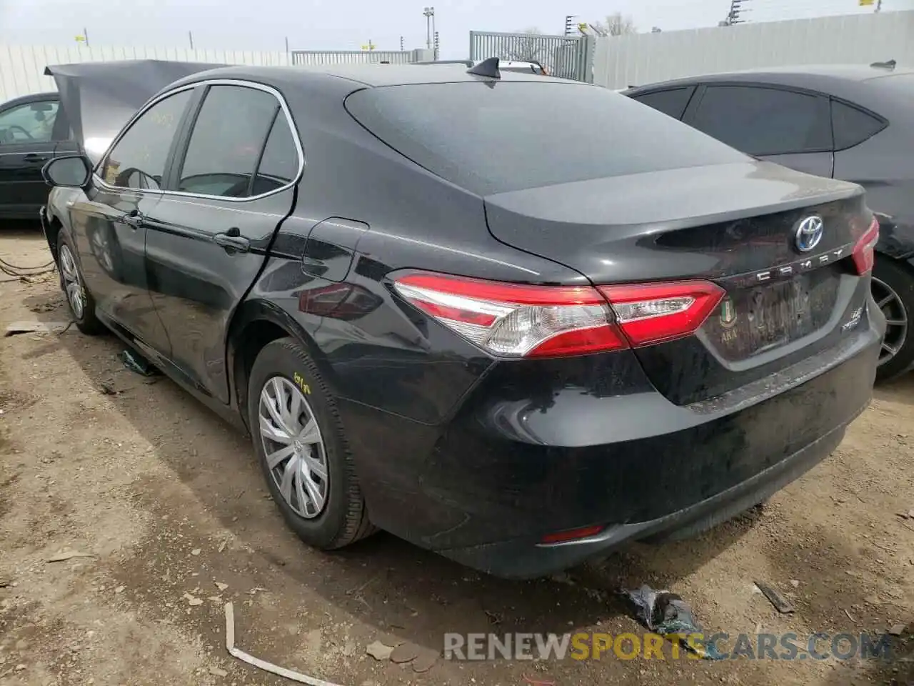 3 Фотография поврежденного автомобиля 4T1B31HK2KU516301 TOYOTA CAMRY 2019