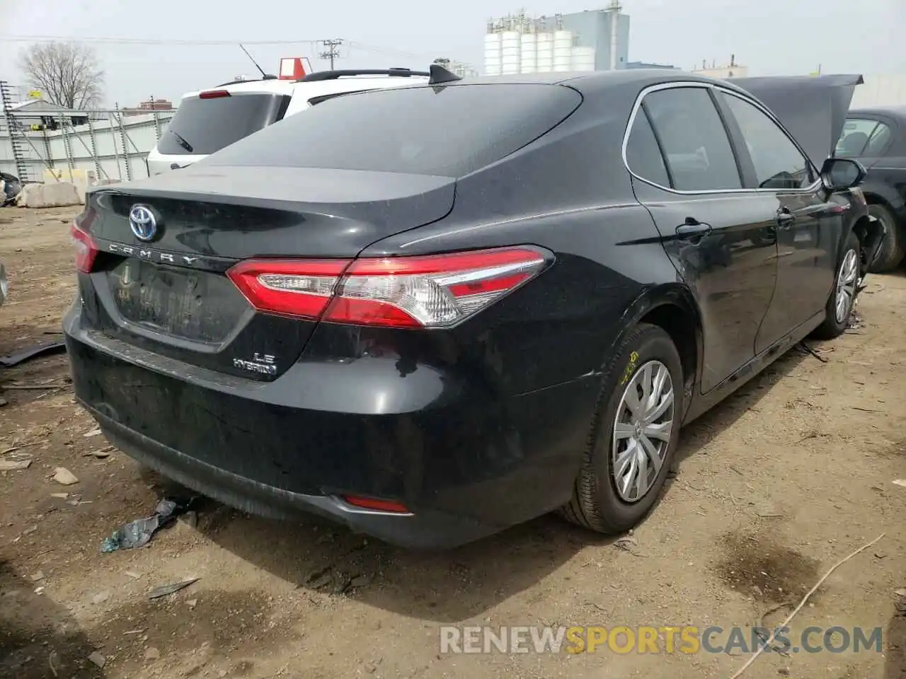 4 Фотография поврежденного автомобиля 4T1B31HK2KU516301 TOYOTA CAMRY 2019