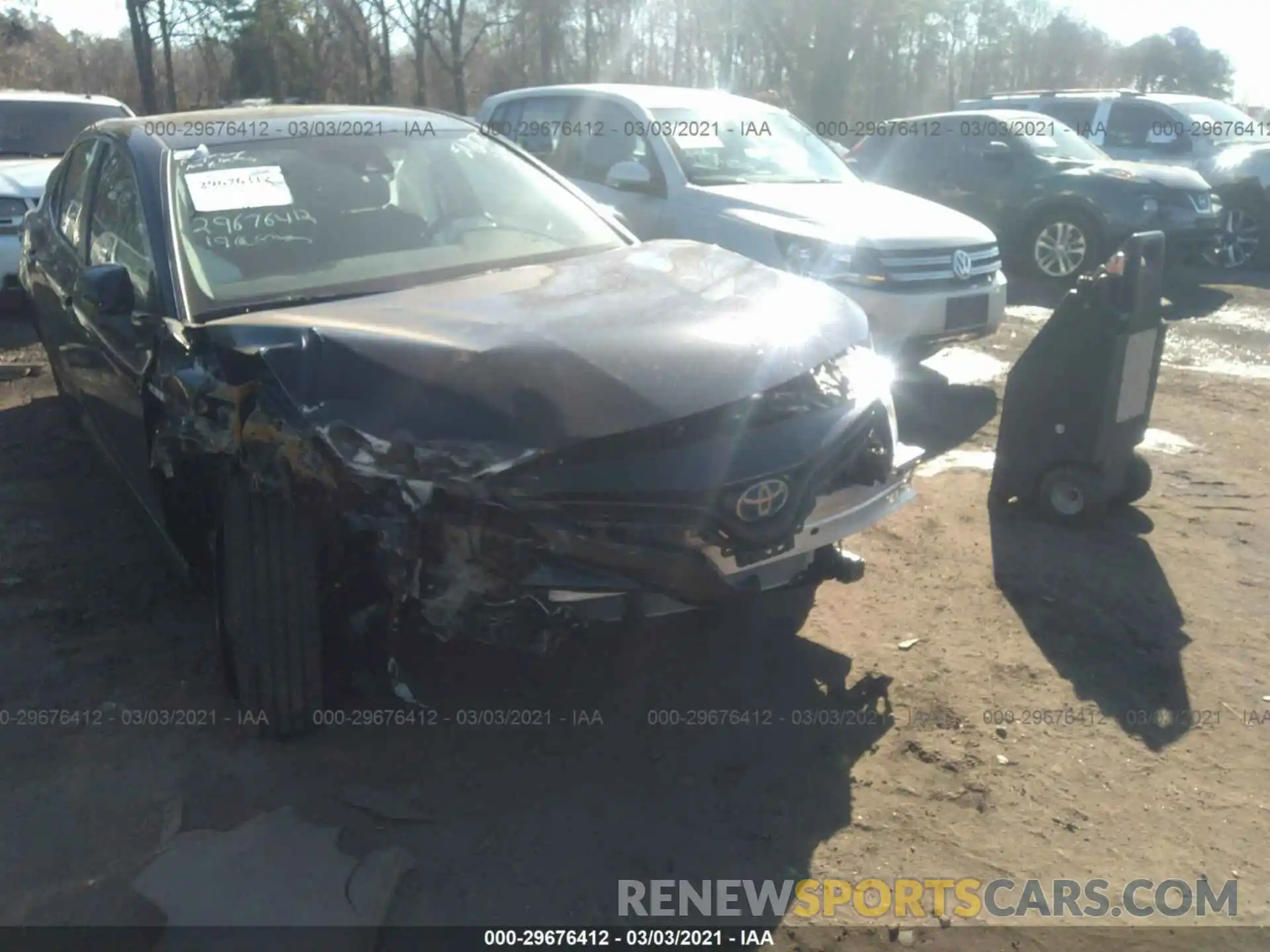 6 Photograph of a damaged car 4T1B31HK2KU516878 TOYOTA CAMRY 2019