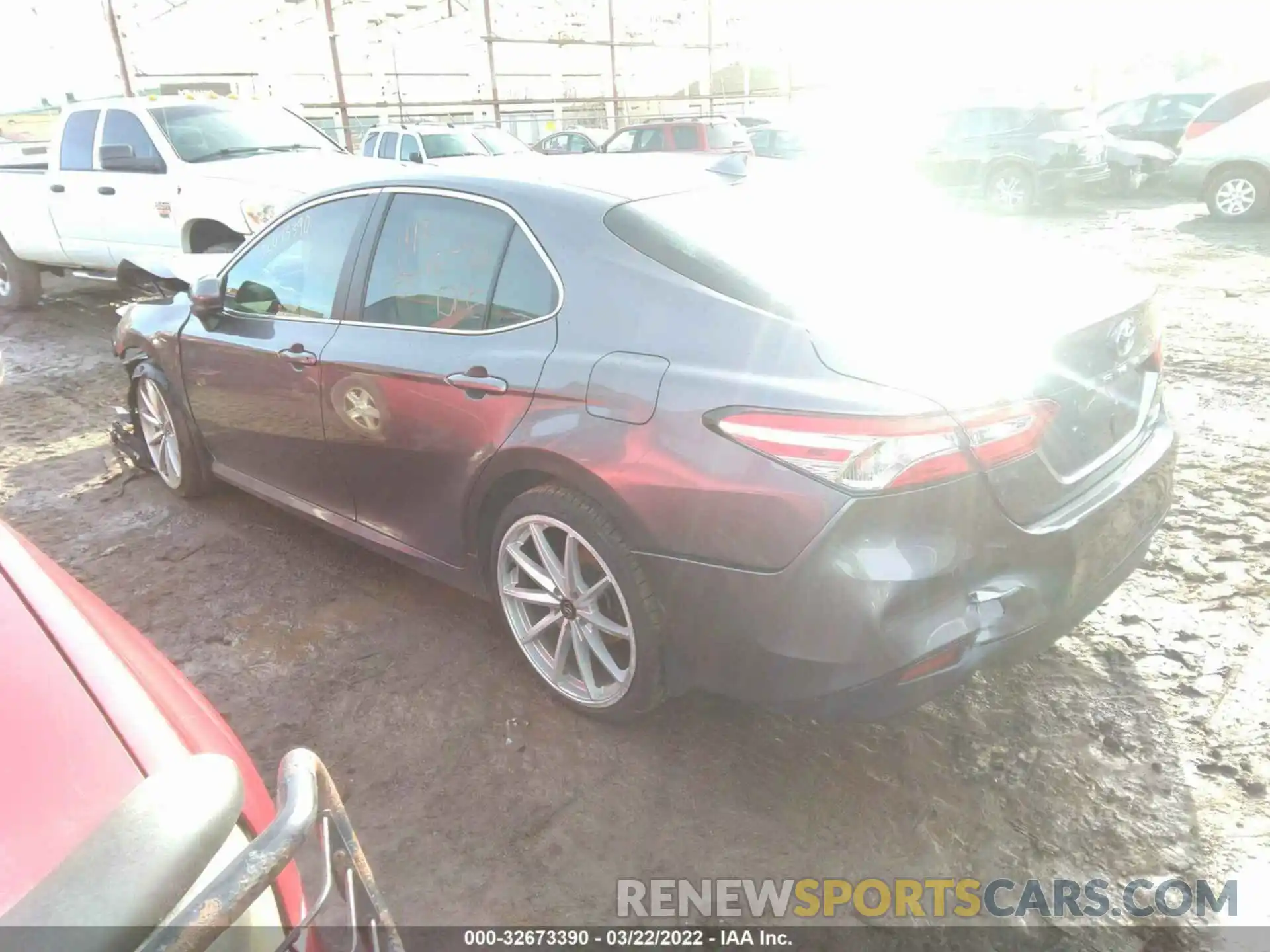 3 Photograph of a damaged car 4T1B31HK3KU005874 TOYOTA CAMRY 2019