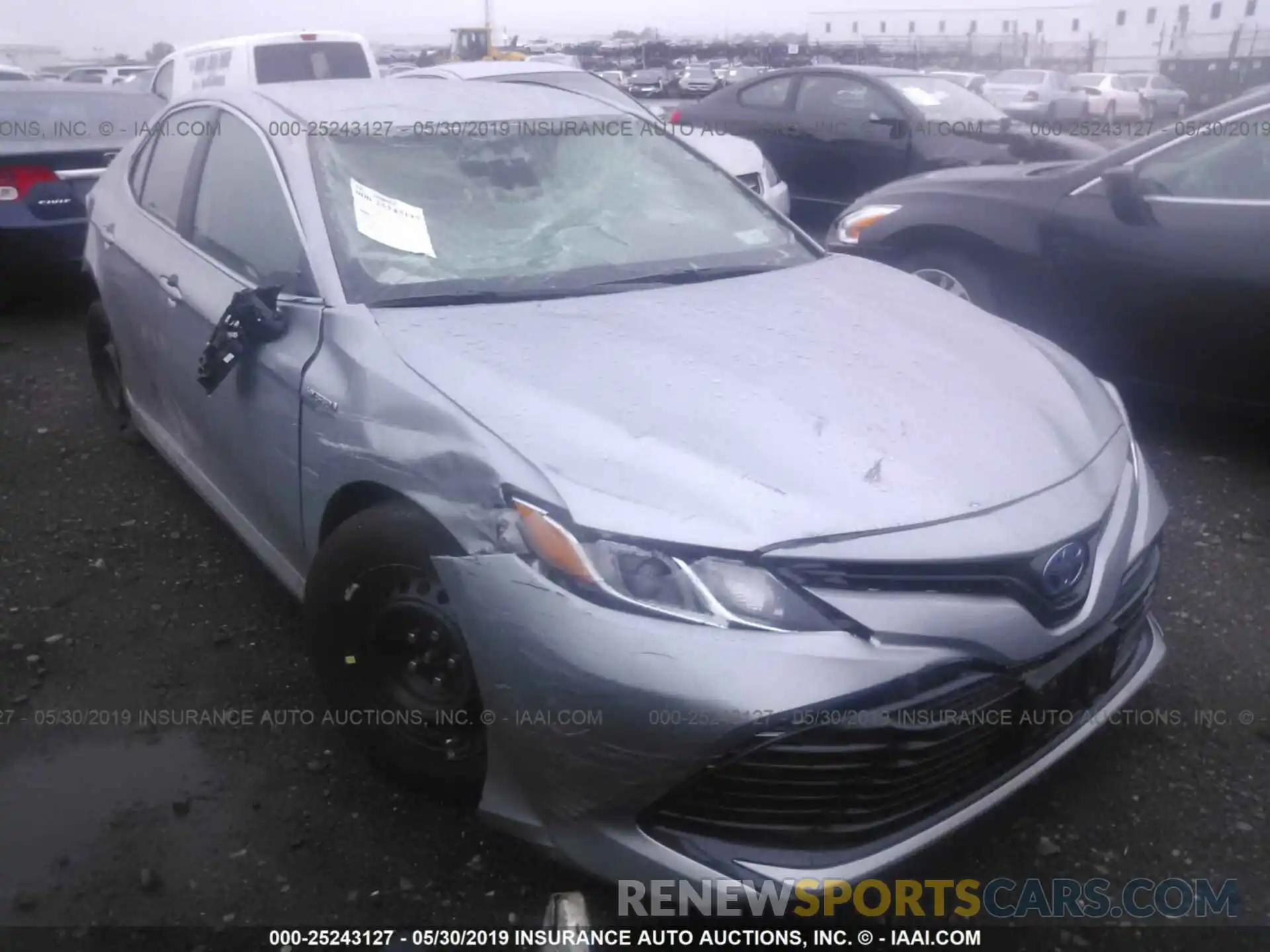 1 Photograph of a damaged car 4T1B31HK3KU006524 TOYOTA CAMRY 2019