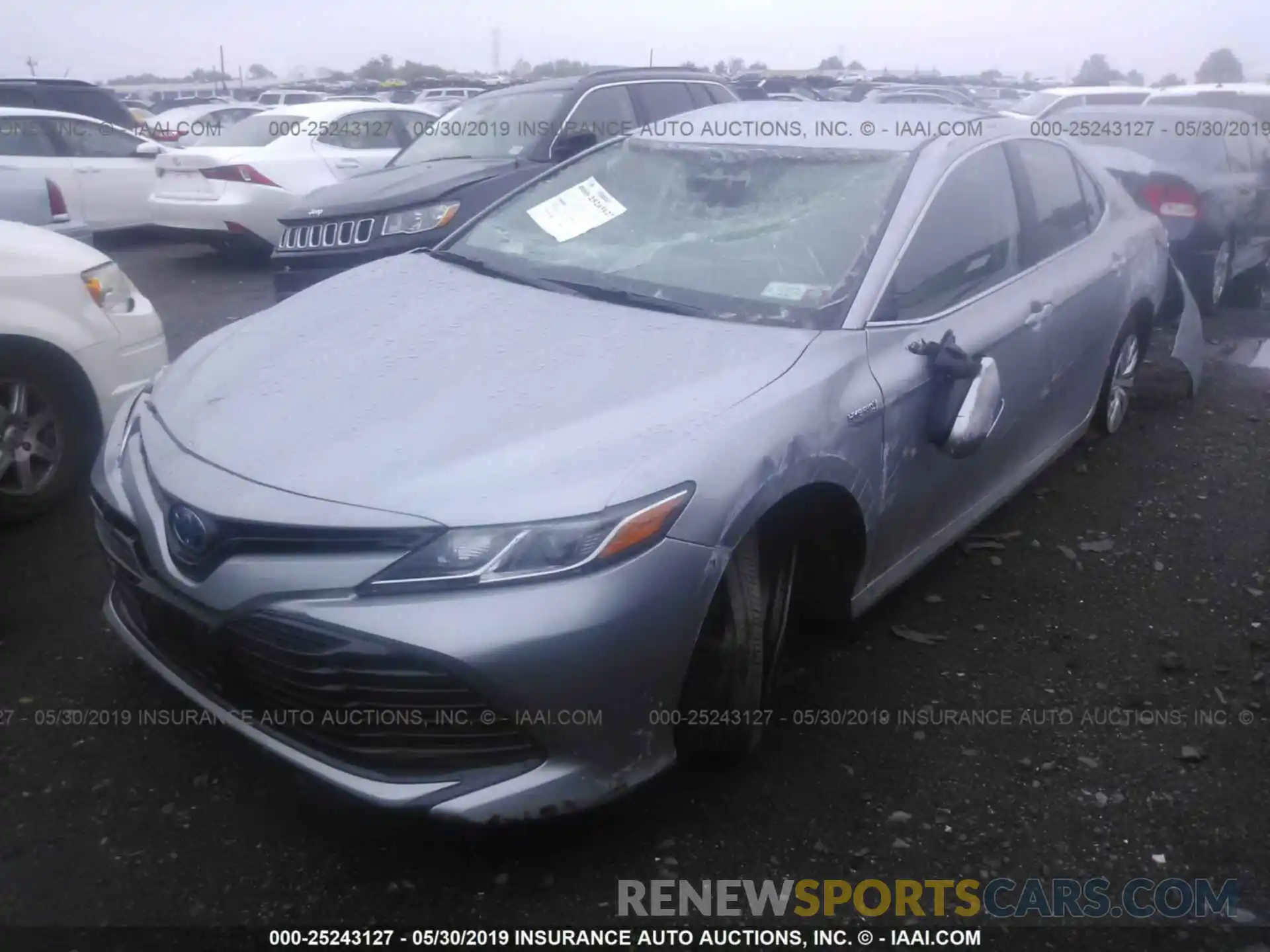 2 Photograph of a damaged car 4T1B31HK3KU006524 TOYOTA CAMRY 2019