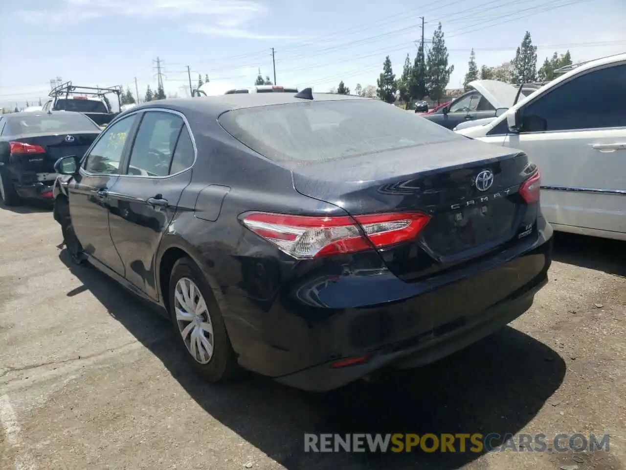 3 Photograph of a damaged car 4T1B31HK3KU007205 TOYOTA CAMRY 2019