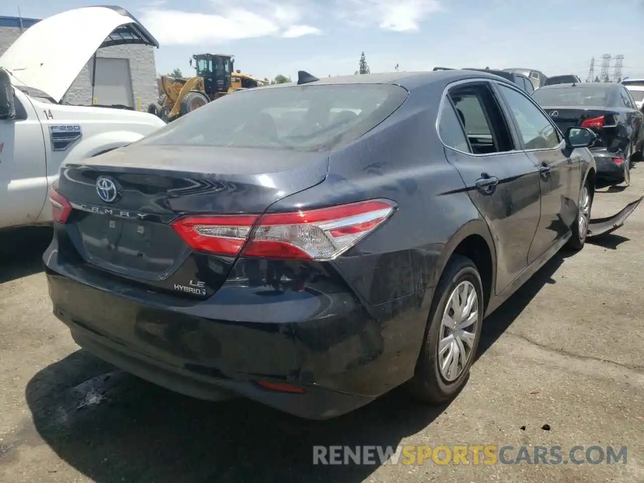 4 Photograph of a damaged car 4T1B31HK3KU007205 TOYOTA CAMRY 2019