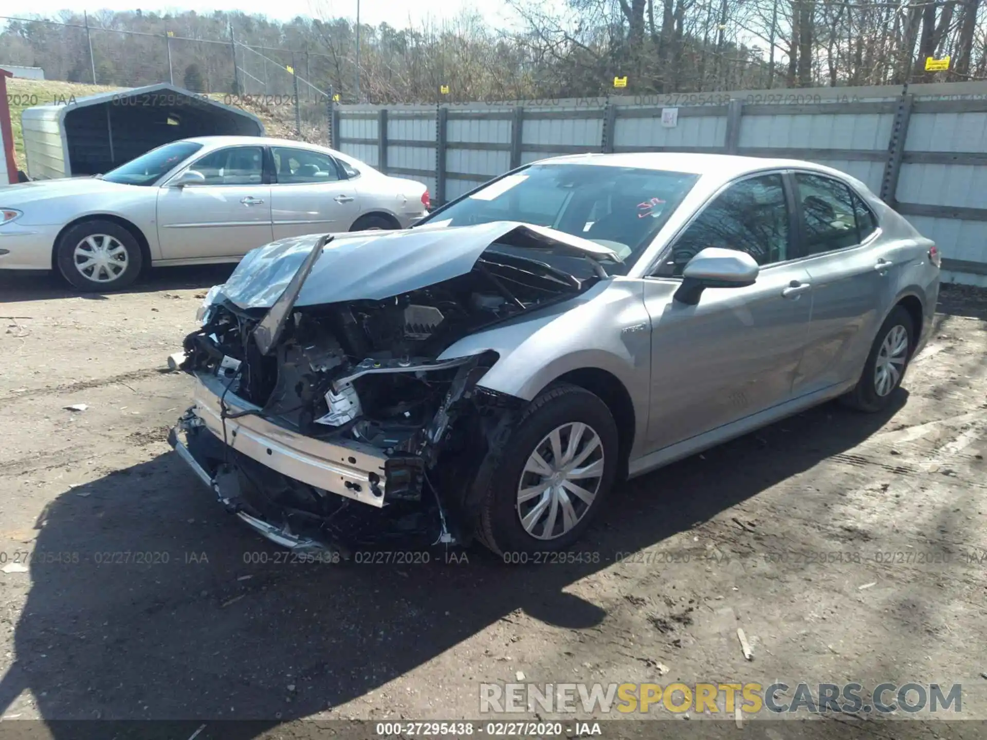 2 Photograph of a damaged car 4T1B31HK3KU007852 TOYOTA CAMRY 2019