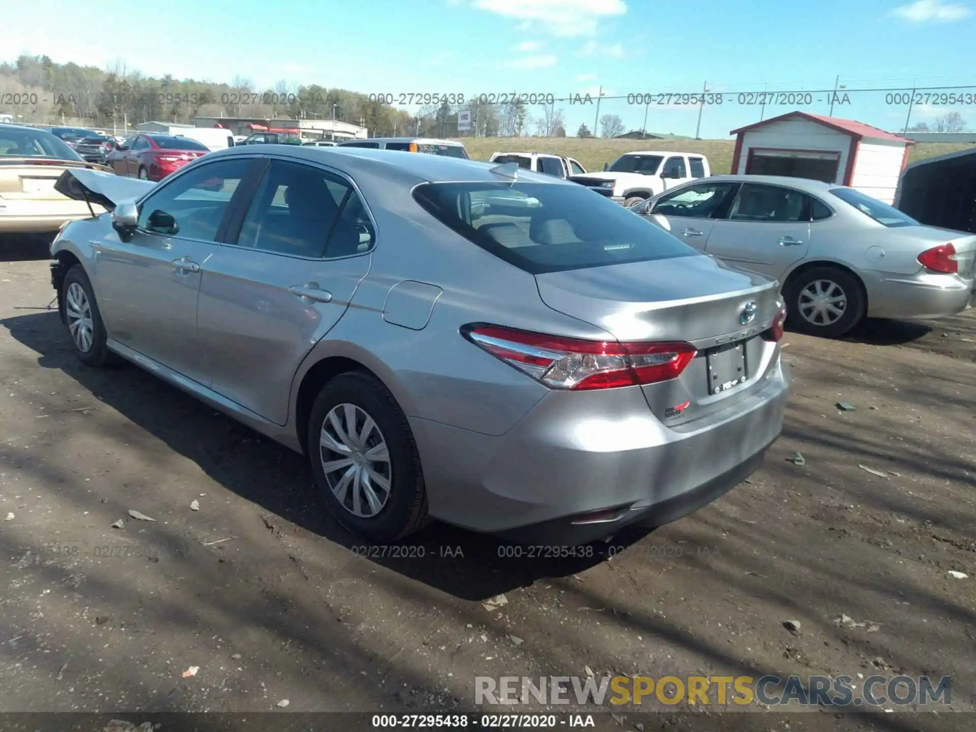 3 Photograph of a damaged car 4T1B31HK3KU007852 TOYOTA CAMRY 2019