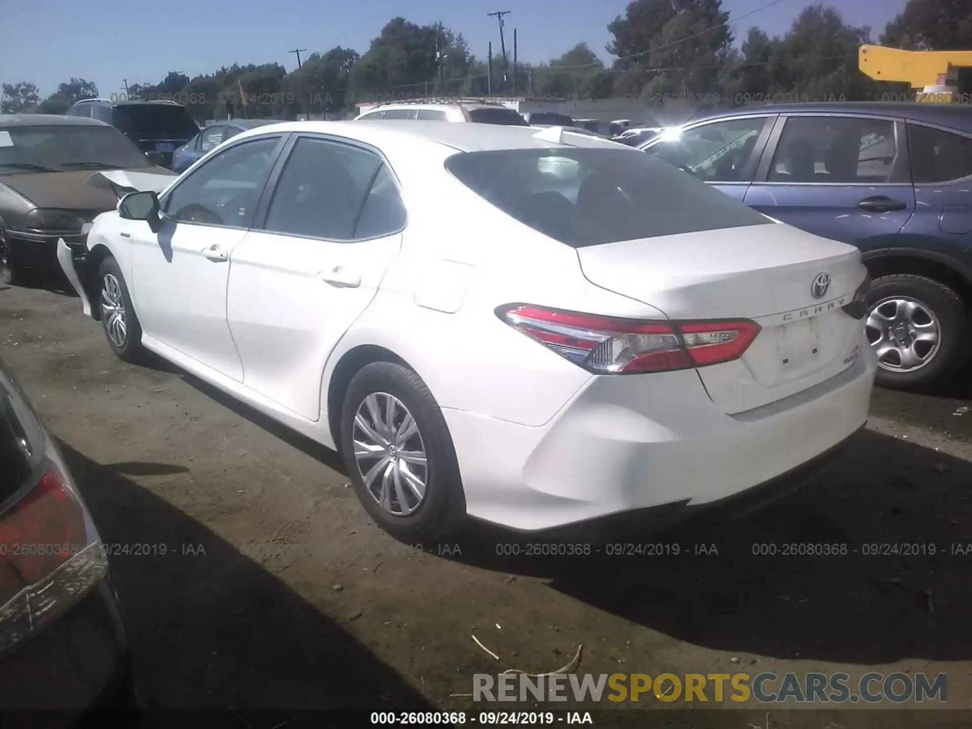 3 Photograph of a damaged car 4T1B31HK3KU510720 TOYOTA CAMRY 2019