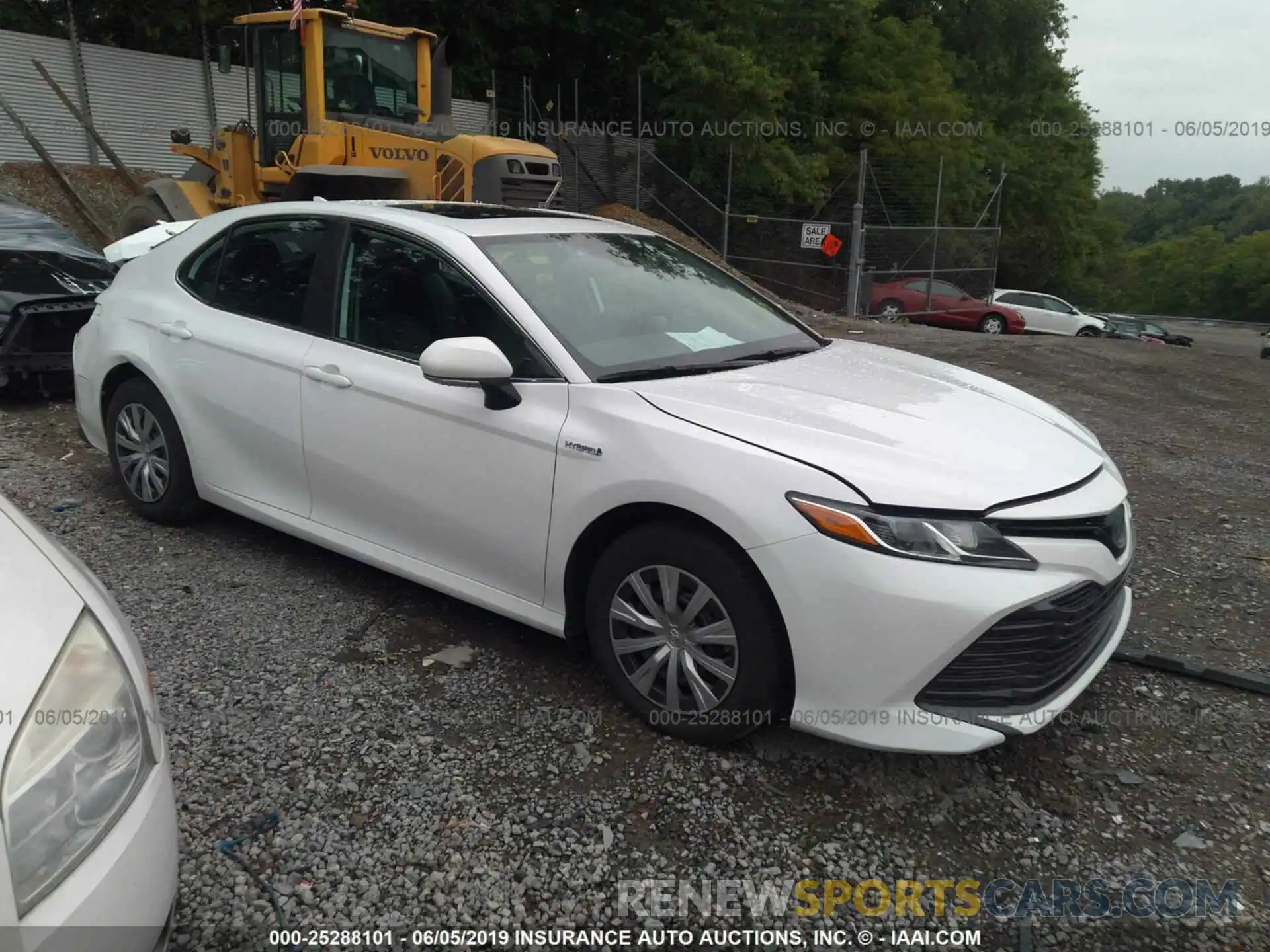 1 Photograph of a damaged car 4T1B31HK3KU511348 TOYOTA CAMRY 2019