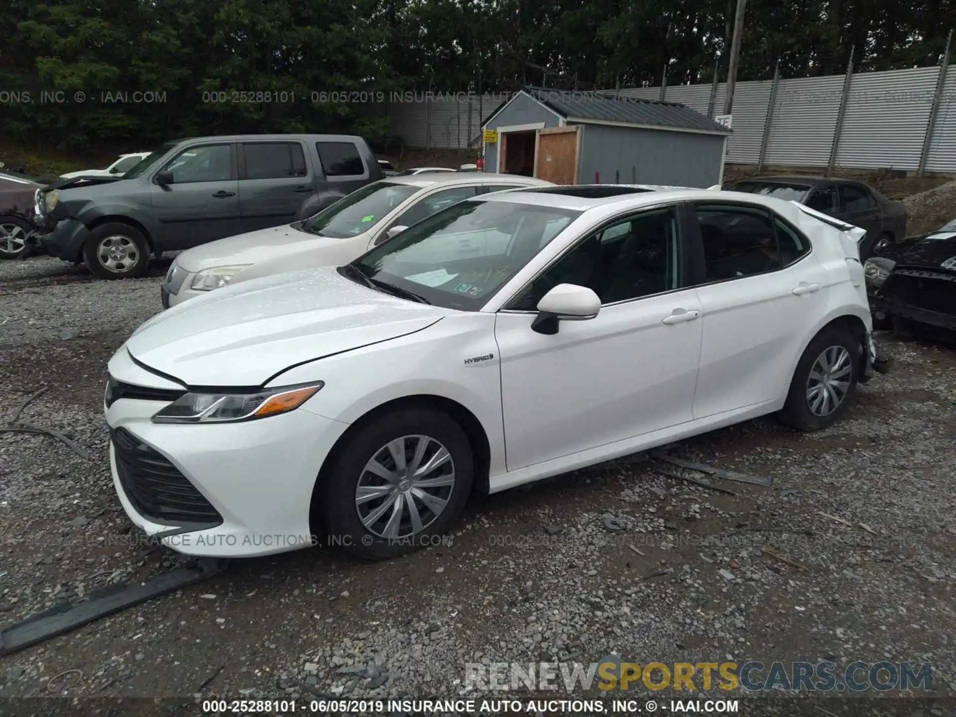 2 Photograph of a damaged car 4T1B31HK3KU511348 TOYOTA CAMRY 2019