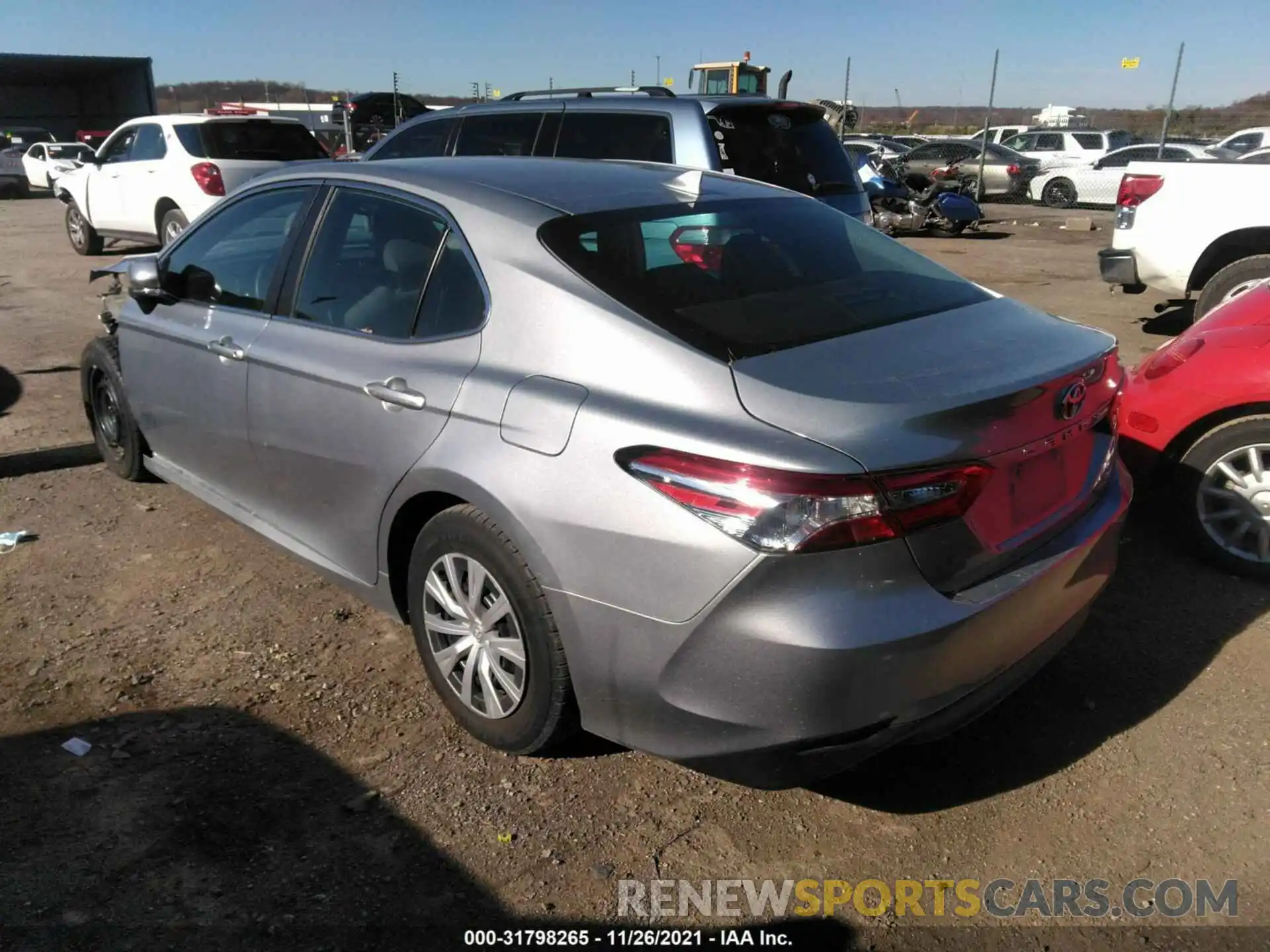 3 Photograph of a damaged car 4T1B31HK3KU511902 TOYOTA CAMRY 2019