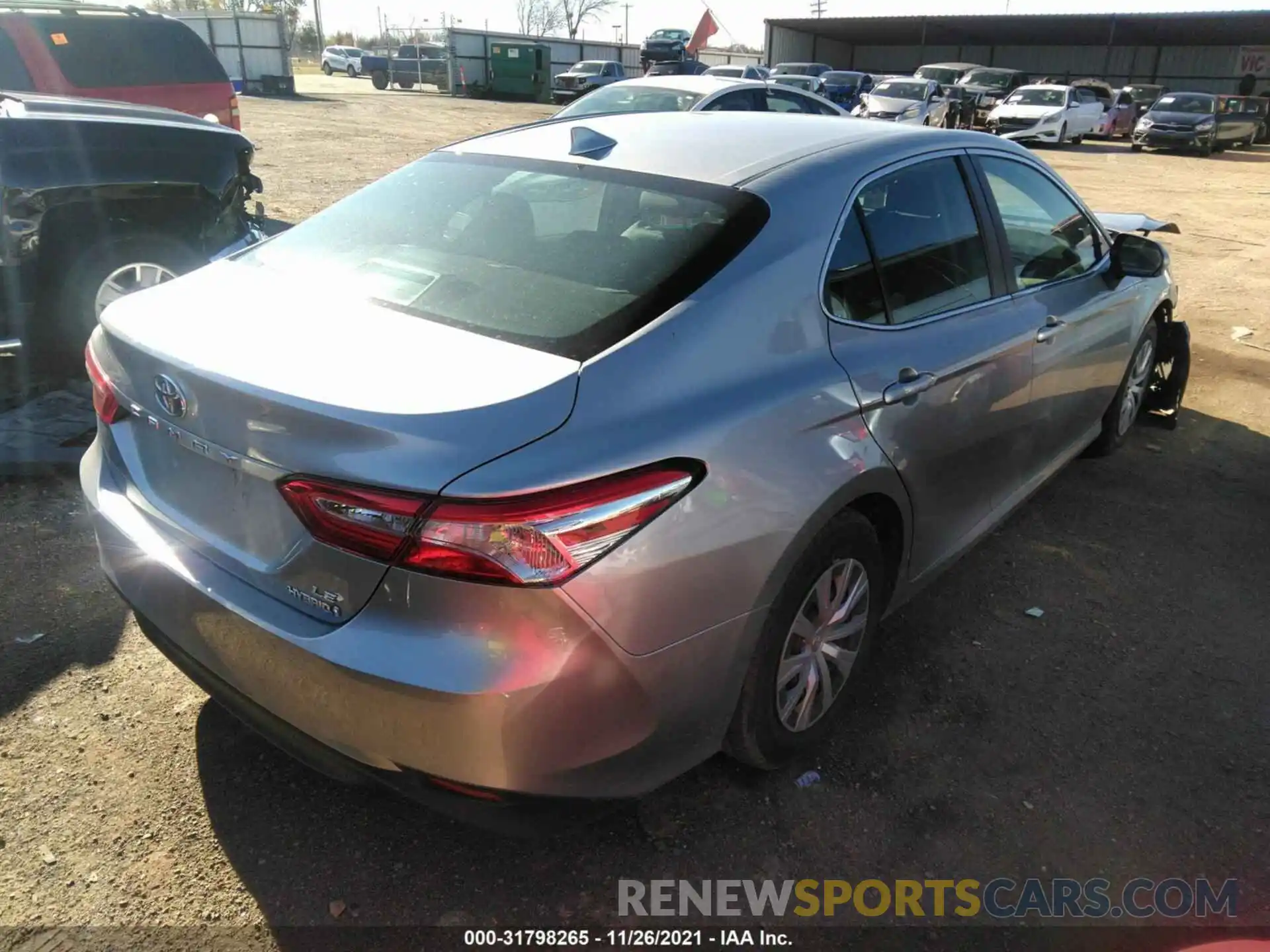 4 Photograph of a damaged car 4T1B31HK3KU511902 TOYOTA CAMRY 2019