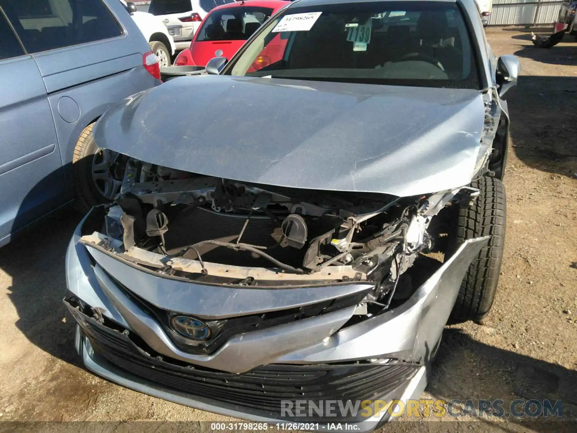 6 Photograph of a damaged car 4T1B31HK3KU511902 TOYOTA CAMRY 2019