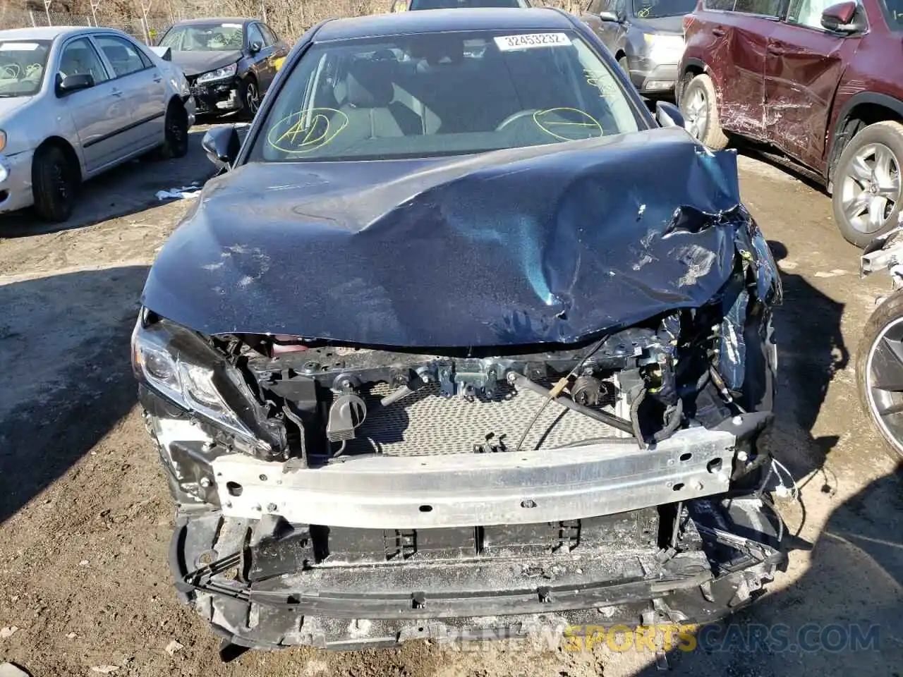 9 Photograph of a damaged car 4T1B31HK3KU511933 TOYOTA CAMRY 2019