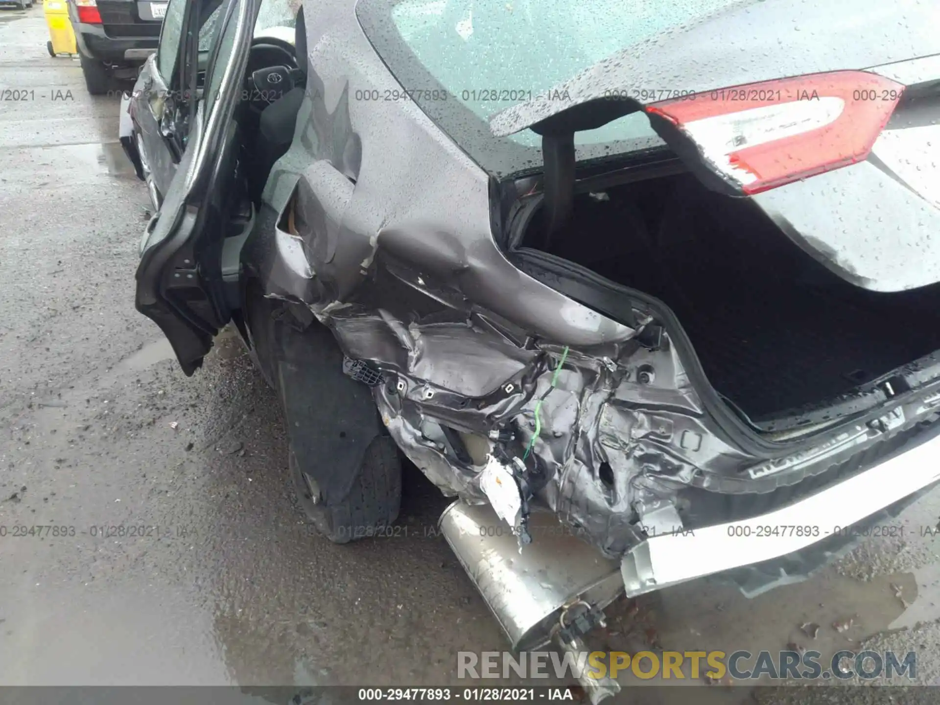 6 Photograph of a damaged car 4T1B31HK3KU513035 TOYOTA CAMRY 2019