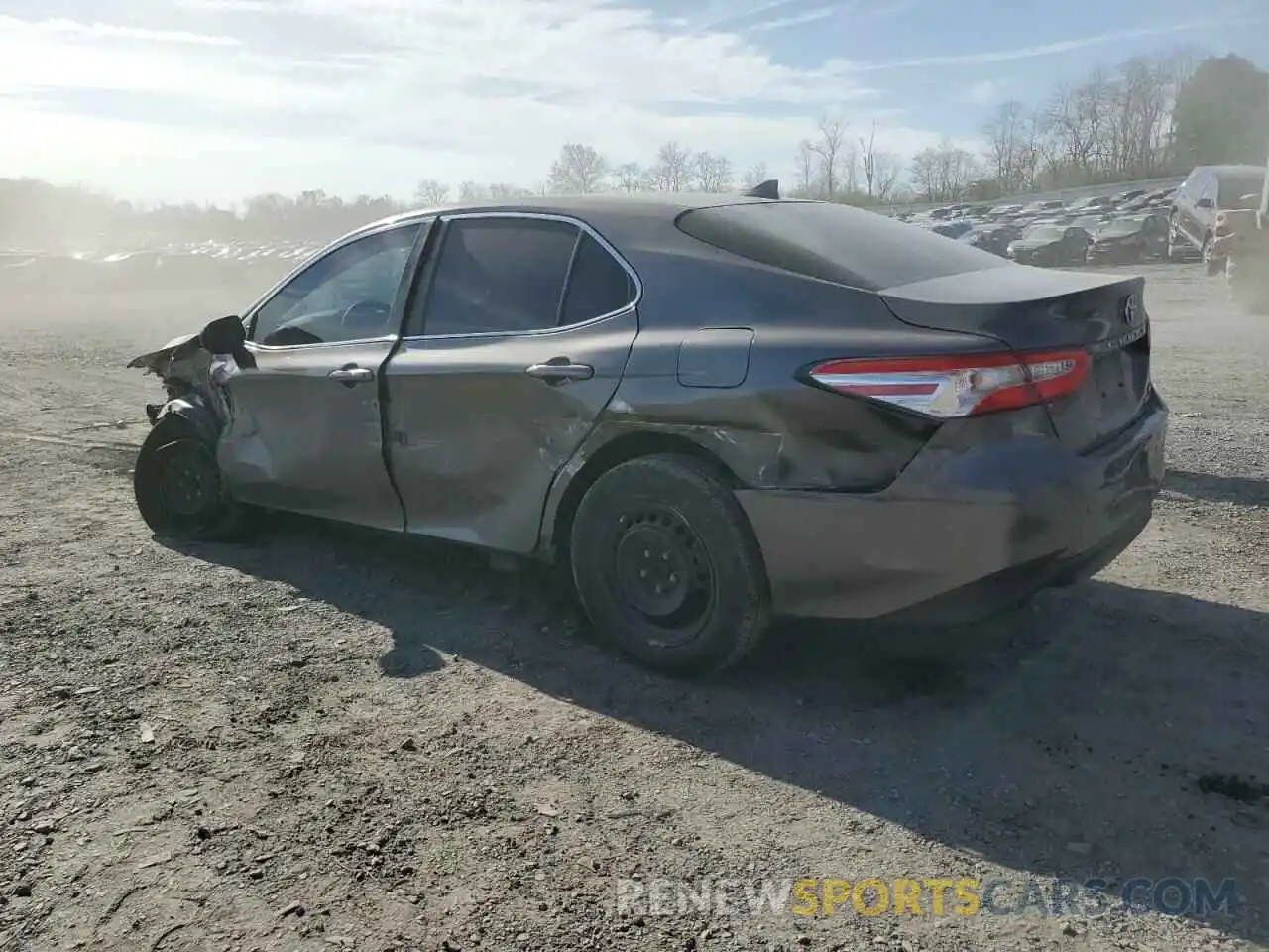 2 Photograph of a damaged car 4T1B31HK3KU517828 TOYOTA CAMRY 2019