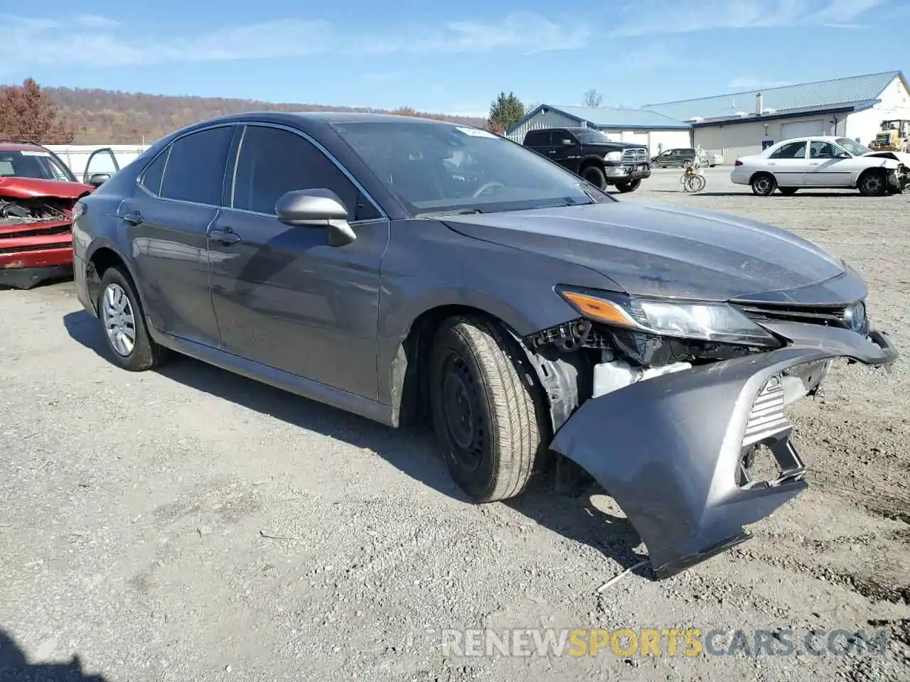 4 Photograph of a damaged car 4T1B31HK3KU517828 TOYOTA CAMRY 2019