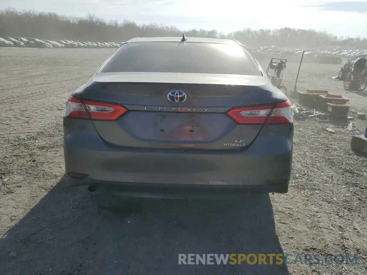 6 Photograph of a damaged car 4T1B31HK3KU517828 TOYOTA CAMRY 2019