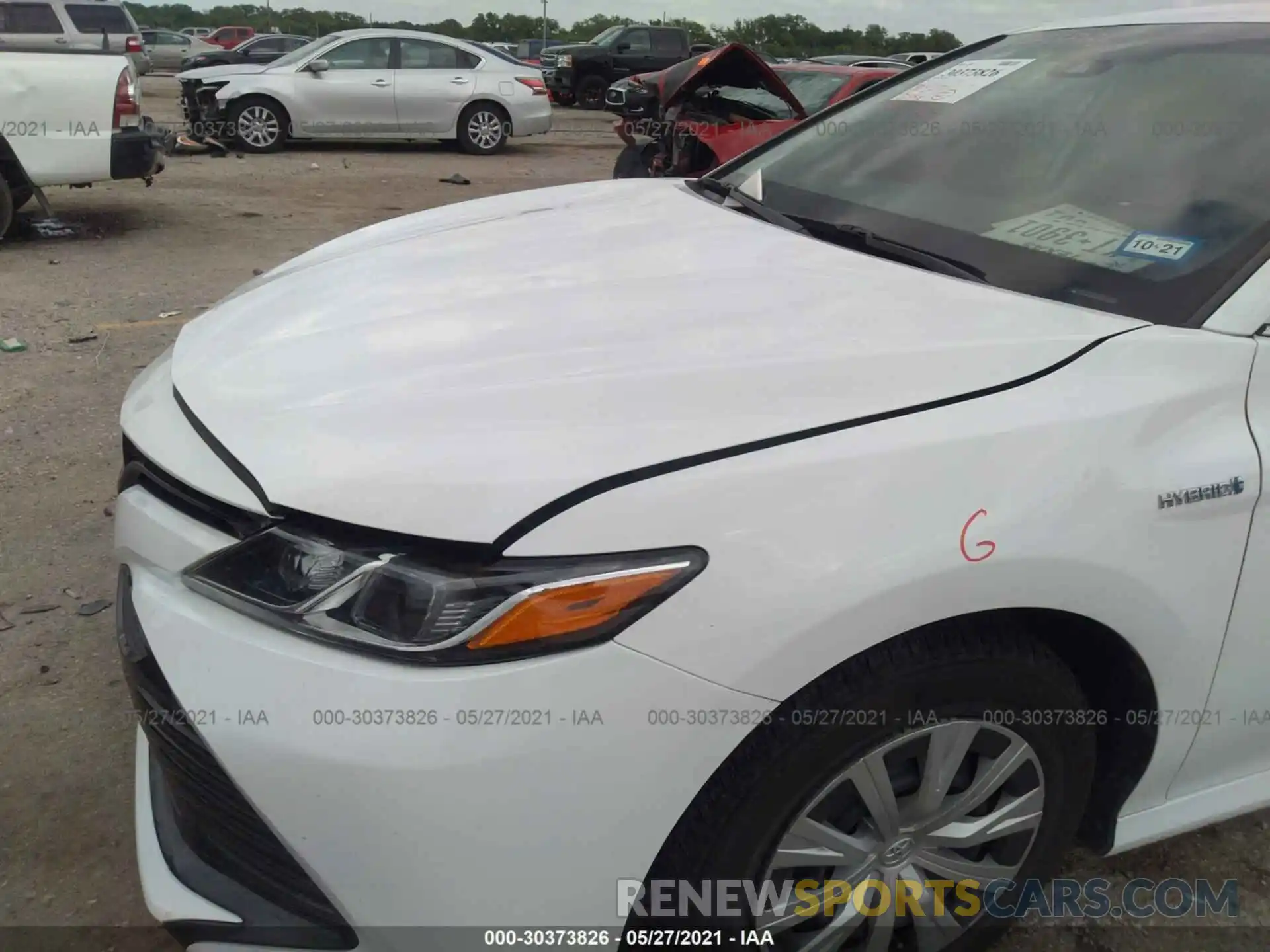 6 Photograph of a damaged car 4T1B31HK4KU004877 TOYOTA CAMRY 2019