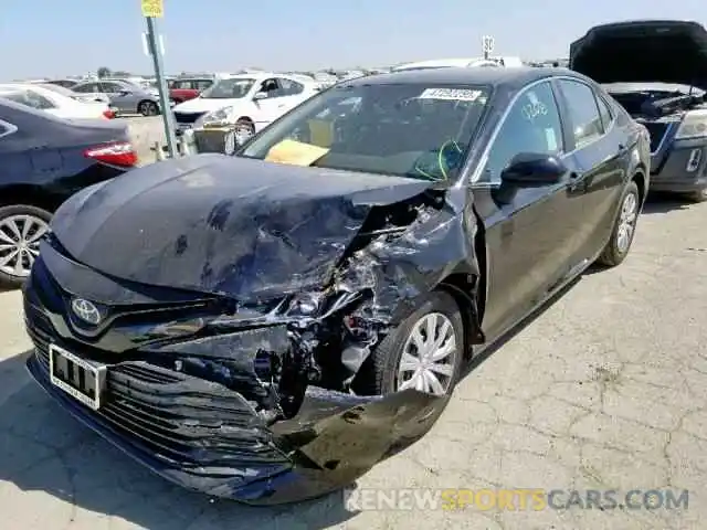 2 Photograph of a damaged car 4T1B31HK4KU006855 TOYOTA CAMRY 2019