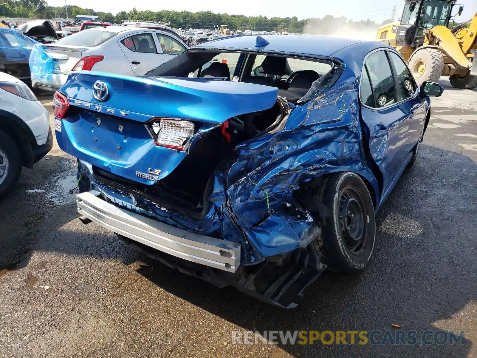 9 Photograph of a damaged car 4T1B31HK4KU008461 TOYOTA CAMRY 2019