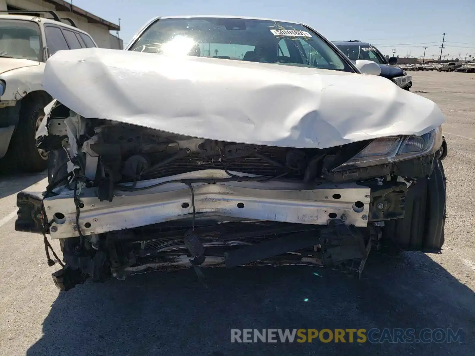 9 Photograph of a damaged car 4T1B31HK4KU508801 TOYOTA CAMRY 2019