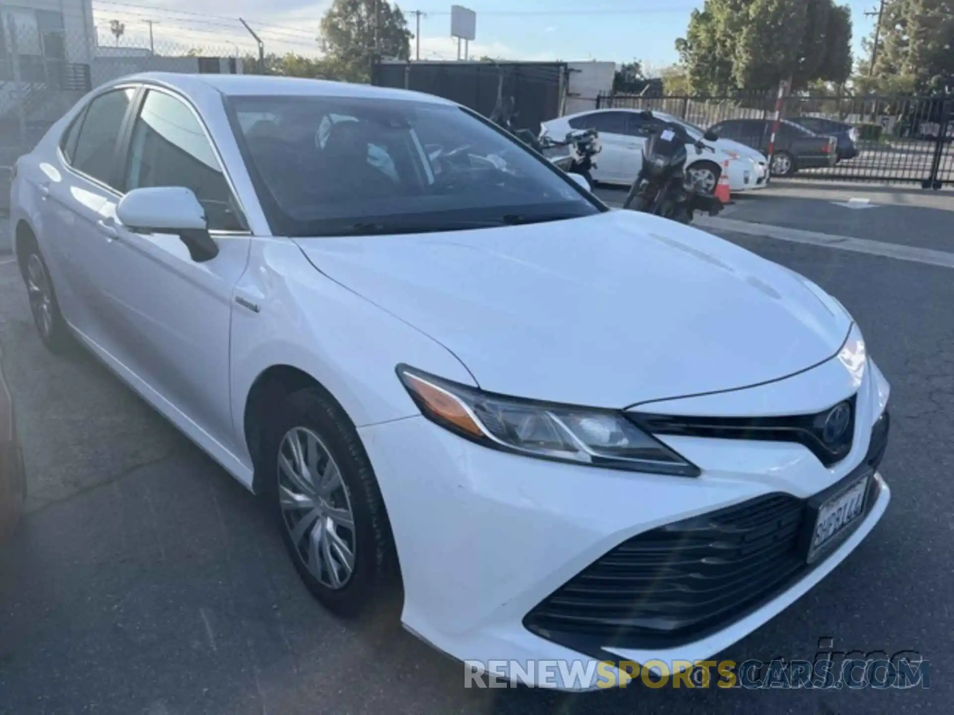 1 Photograph of a damaged car 4T1B31HK4KU509981 TOYOTA CAMRY 2019