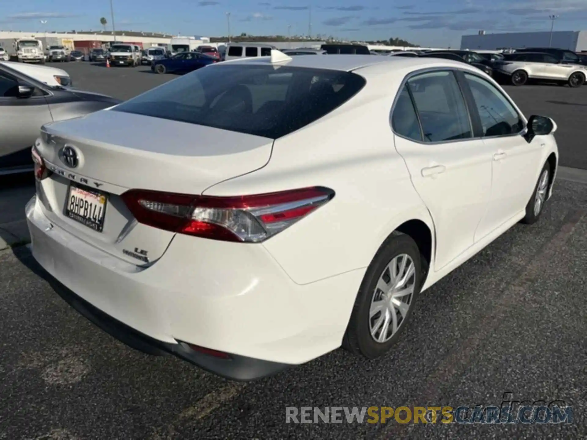 8 Photograph of a damaged car 4T1B31HK4KU509981 TOYOTA CAMRY 2019