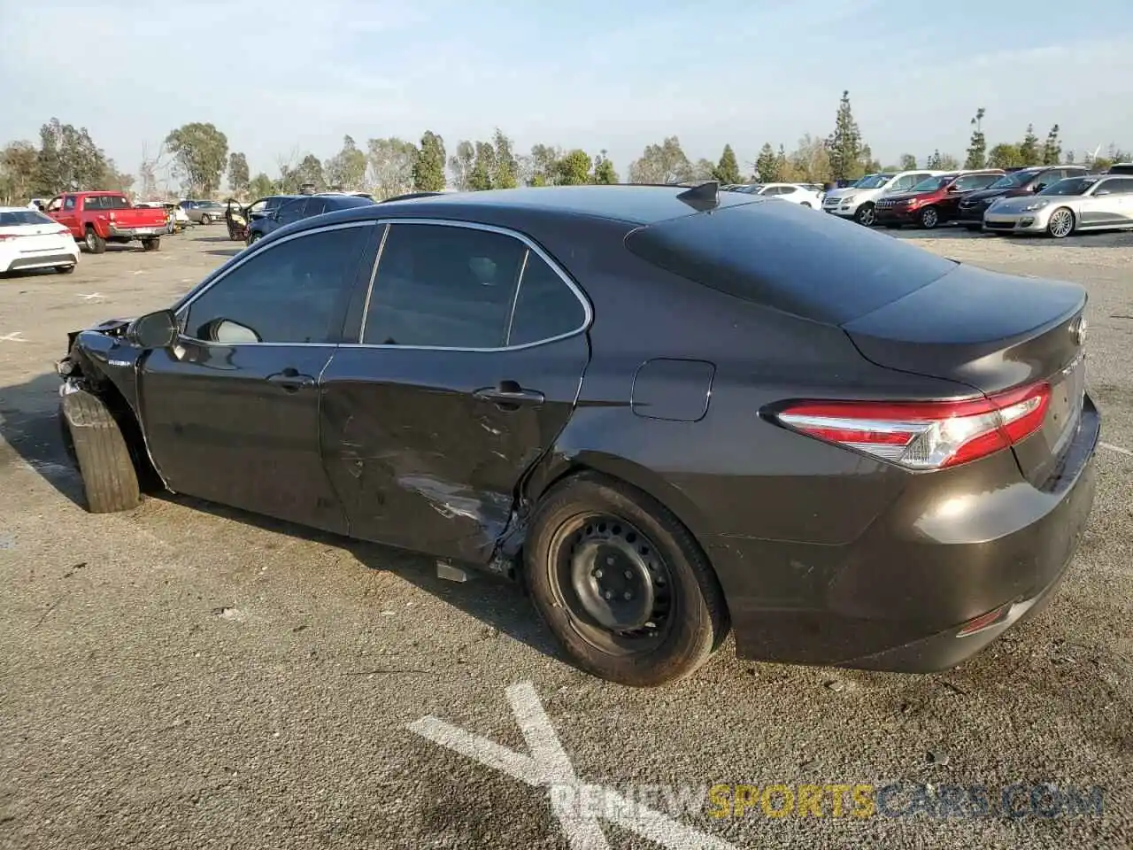 2 Фотография поврежденного автомобиля 4T1B31HK4KU511049 TOYOTA CAMRY 2019