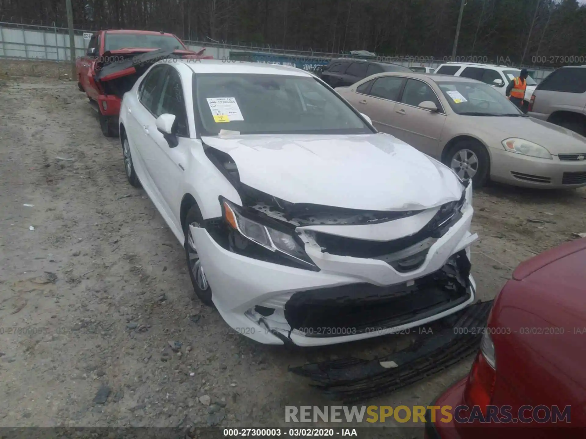 6 Photograph of a damaged car 4T1B31HK4KU513092 TOYOTA CAMRY 2019