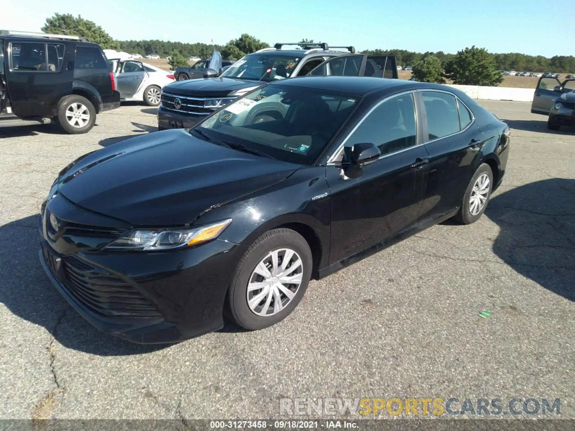 2 Photograph of a damaged car 4T1B31HK4KU516171 TOYOTA CAMRY 2019