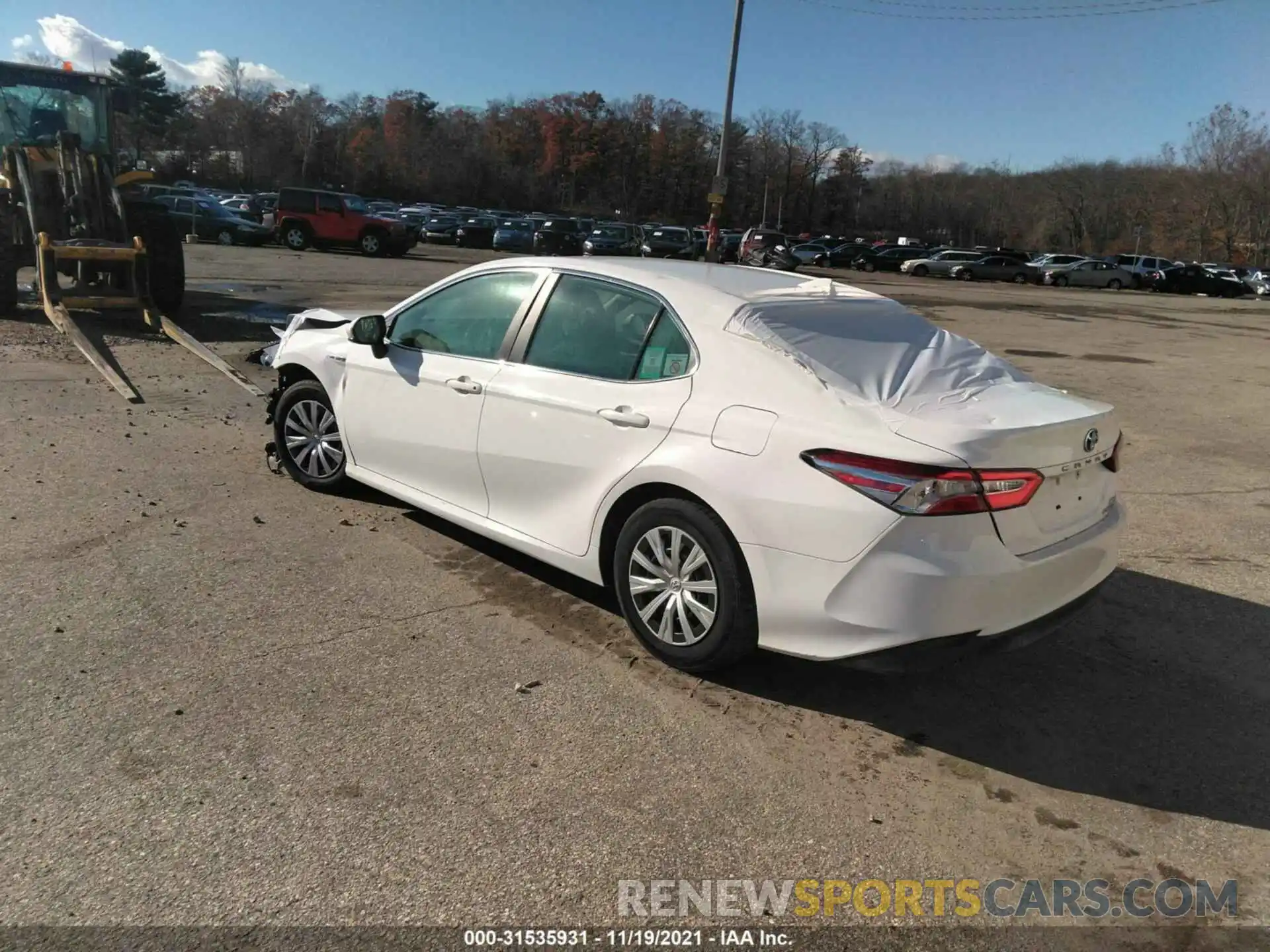 3 Photograph of a damaged car 4T1B31HK5KU005245 TOYOTA CAMRY 2019