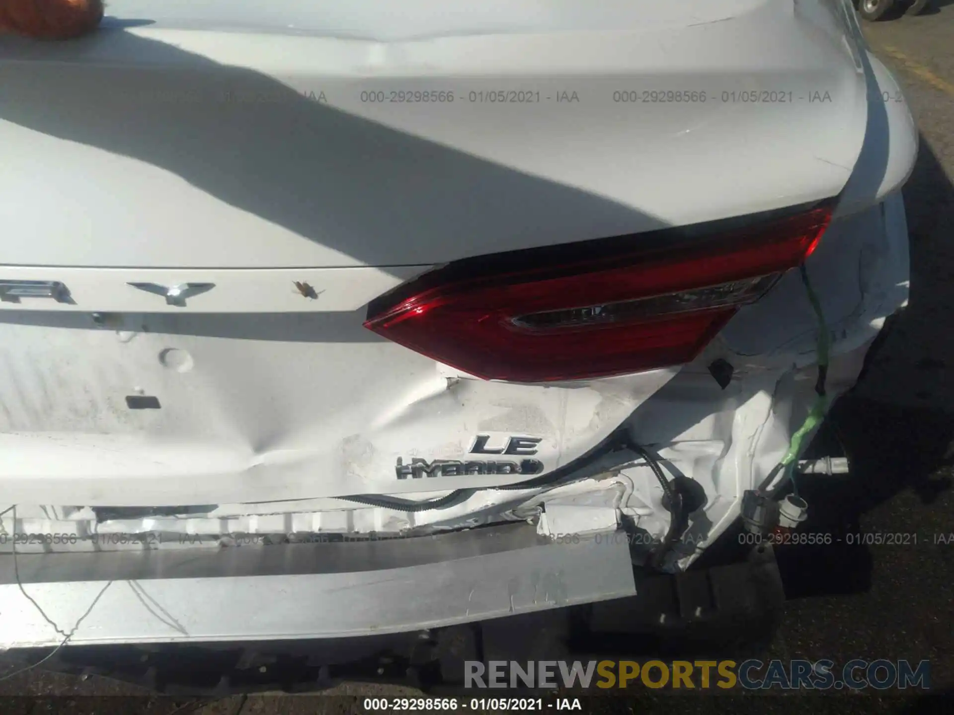 6 Photograph of a damaged car 4T1B31HK5KU005603 TOYOTA CAMRY 2019