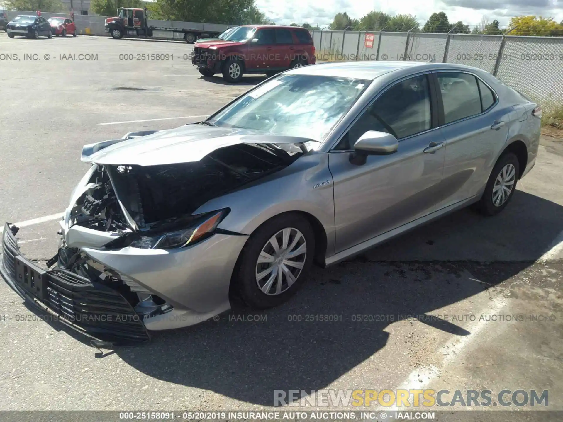 2 Photograph of a damaged car 4T1B31HK5KU005665 TOYOTA CAMRY 2019