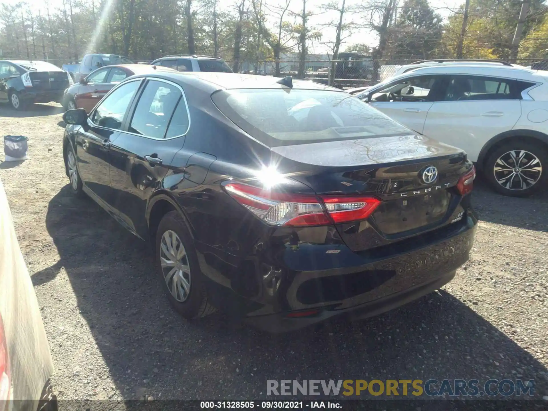 3 Photograph of a damaged car 4T1B31HK5KU005746 TOYOTA CAMRY 2019